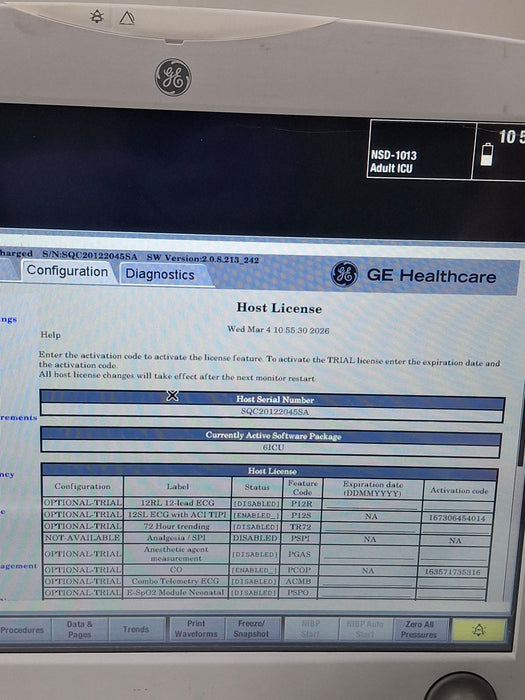 GE Healthcare GE Healthcare Carescape B650 Critical Care Patient Monitor Patient Monitors reLink Online