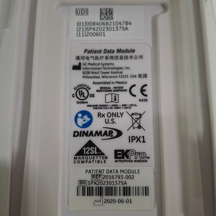 GE Healthcare PDM Nellcor Patient Data Module