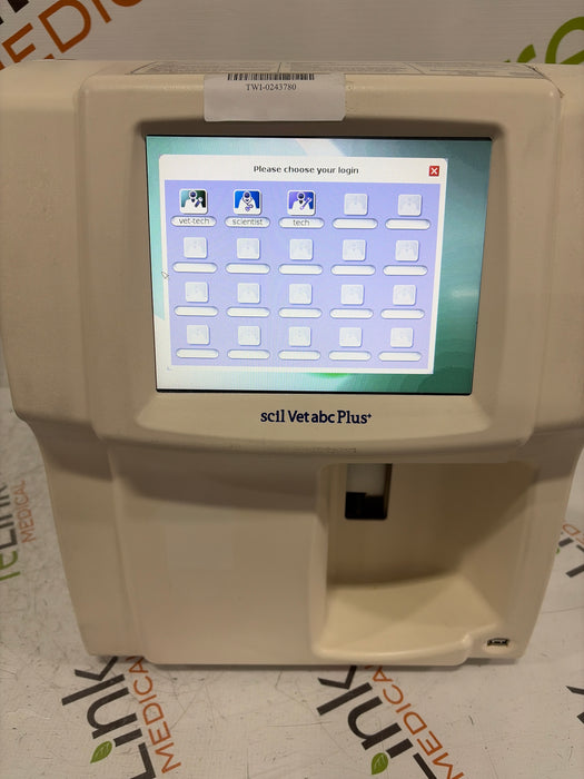 Horiba ABX Scil Vet abc Plus Hematology Analyzer