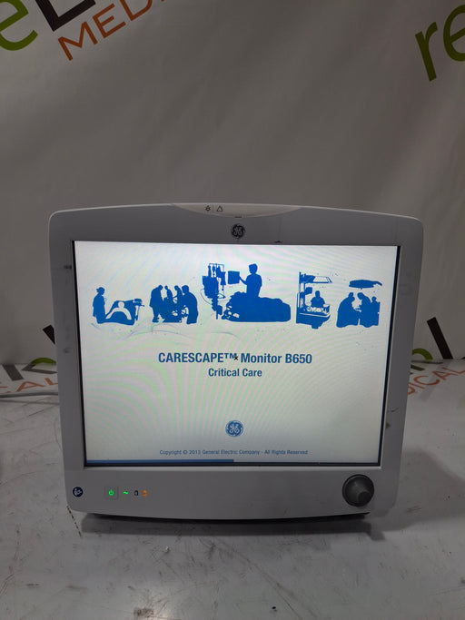 GE Healthcare GE Healthcare Carescape B650 Critical Care Patient Monitor Patient Monitors reLink Online