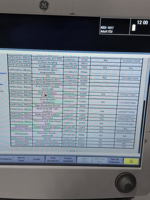 GE Healthcare GE Healthcare Carescape B650 Critical Care Patient Monitor Patient Monitors reLink Online