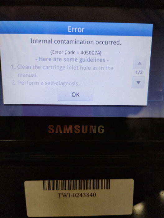 Samsung PT10V Veterinary Chemistry Analyzer