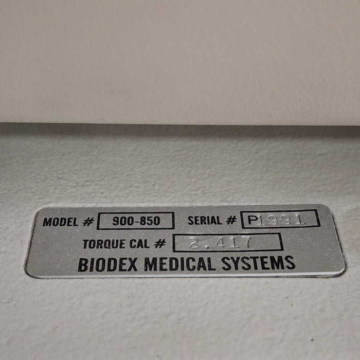 Biodex System 4 Strength Testing System