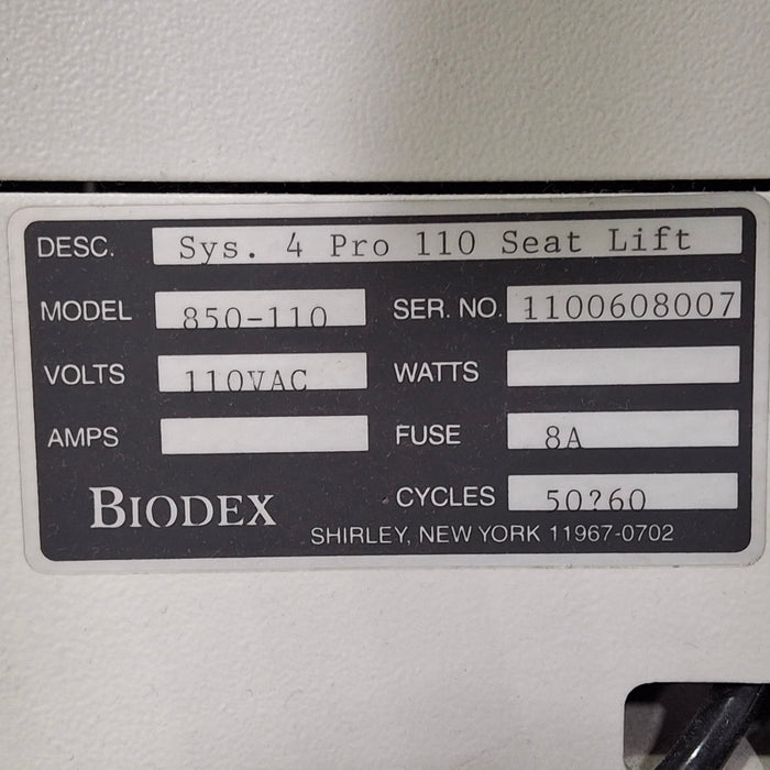 Biodex System 4 Strength Testing System