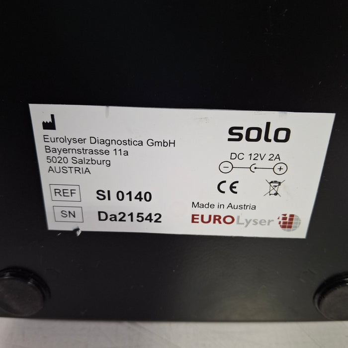Eurolyser Diagnostica GmbH Solo Blood Analyzer