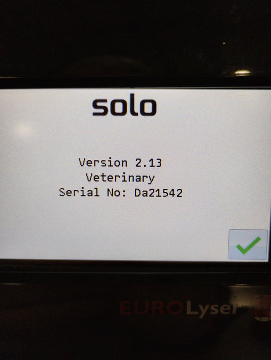 Eurolyser Diagnostica GmbH Solo Blood Analyzer