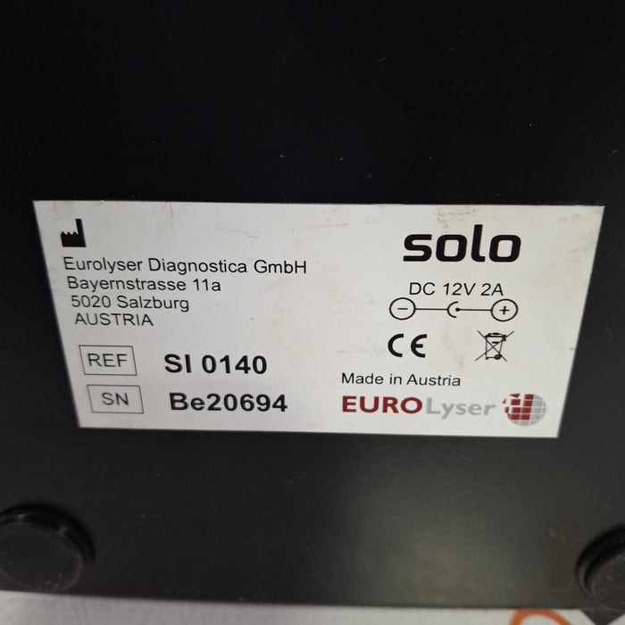 Eurolyser Diagnostica GmbH Solo Blood Analyzer