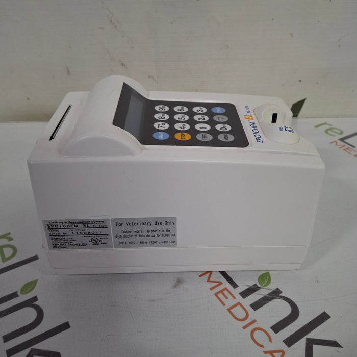 Arkray Inc SpotChem EL SE-1520 Electrolyte Measurement System