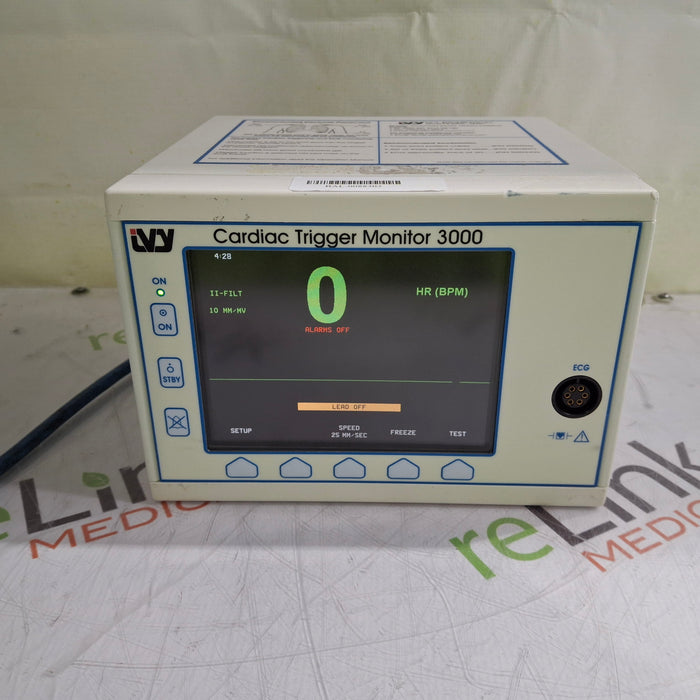 Ivy Biomedical Cardiac Trigger 3000 Patient Monitor