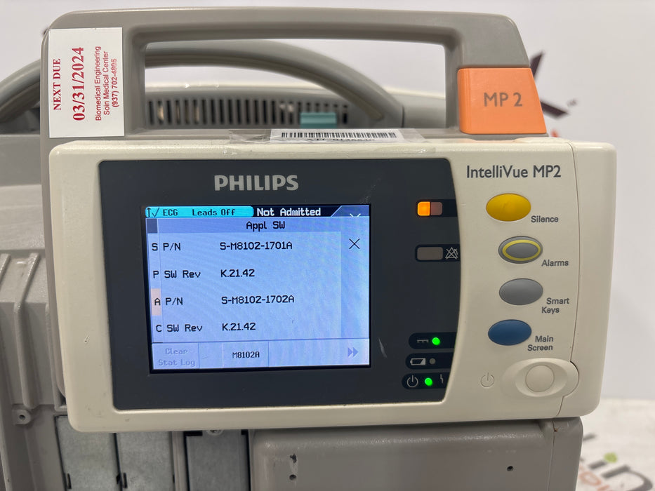 Philips IntelliVue MP2 Portable Patient Monitor