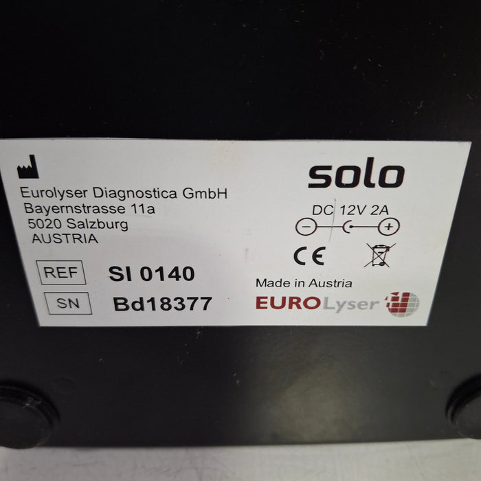 Eurolyser Diagnostica GmbH Solo Blood Analyzer
