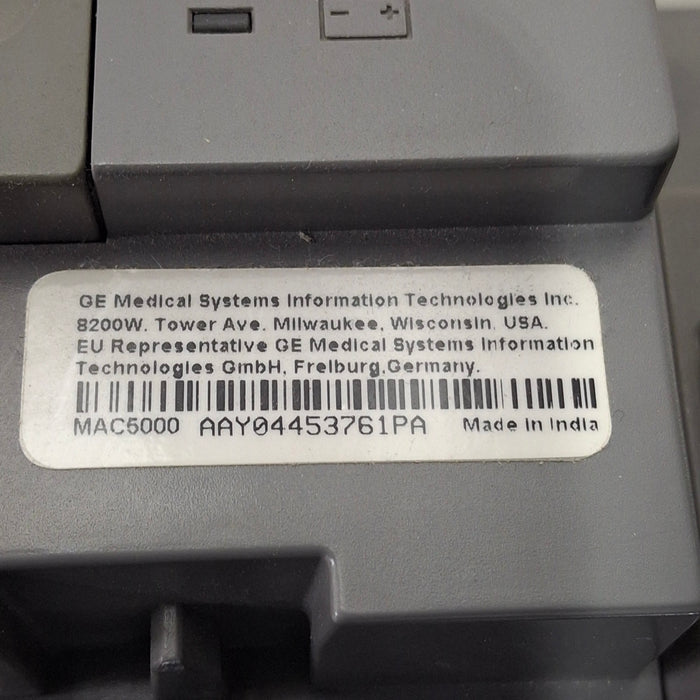 GE Healthcare MAC 5000 ECG with CAM Module