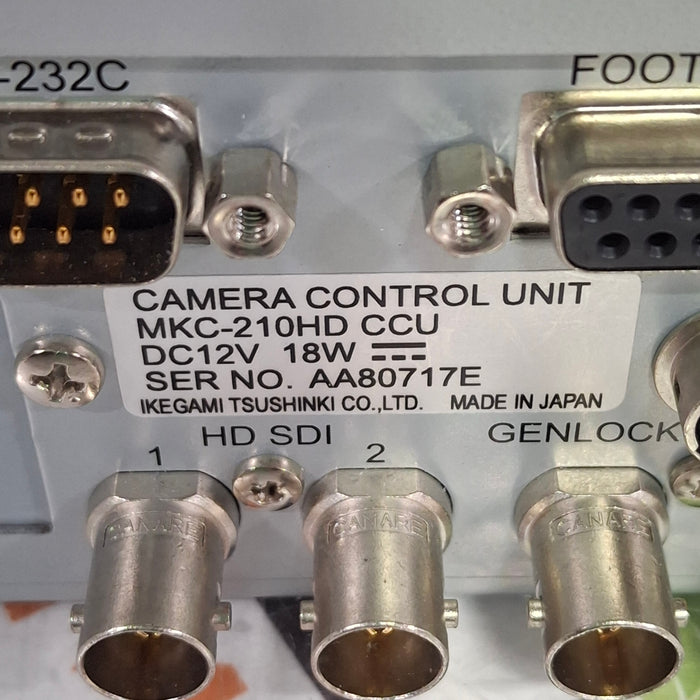 Ikegami MKC-210HD Camera Control Unit