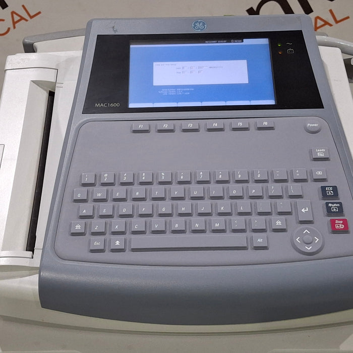 GE Healthcare MAC 1600 ECG
