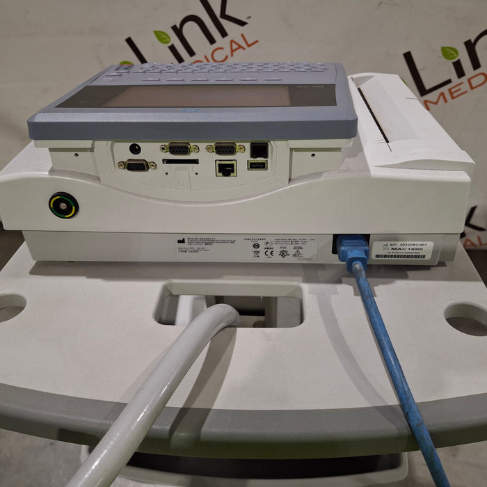 GE Healthcare MAC 1600 ECG