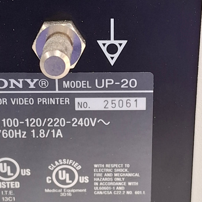 Sony UP-20 Color Imager / Printer
