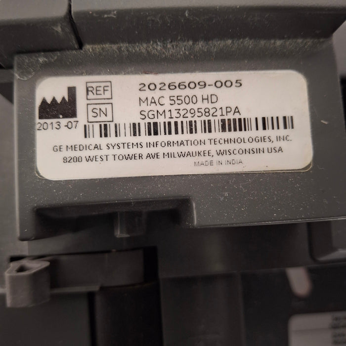 GE Healthcare MAC 5500 HD ECG with CAM Module