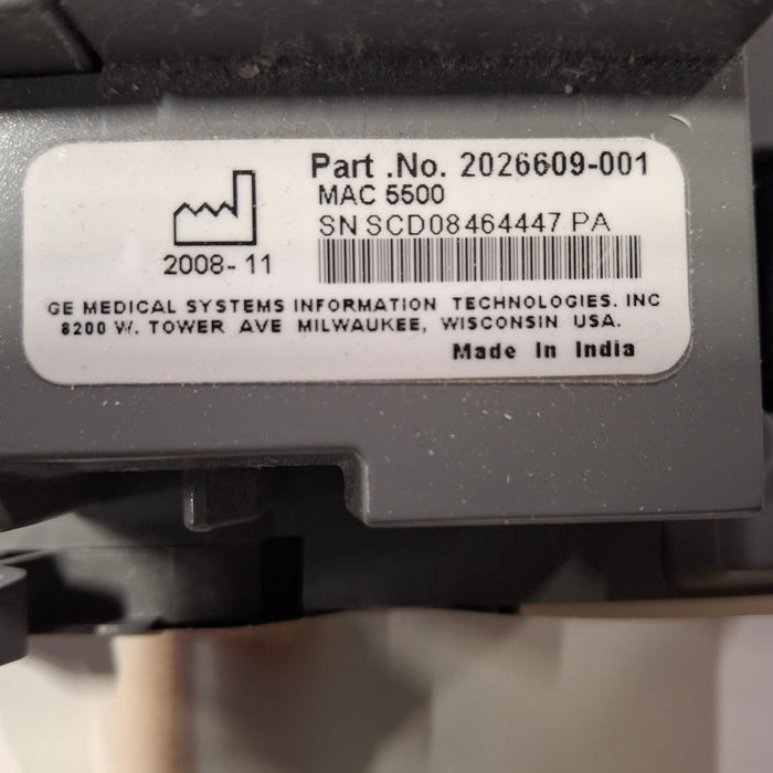 GE Healthcare MAC 5500 ECG with CAM Module
