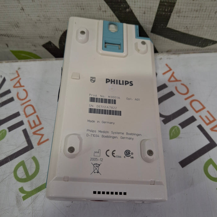 Philips M3001A-A01 Fast SpO2, NIBP, ECG MMS Module