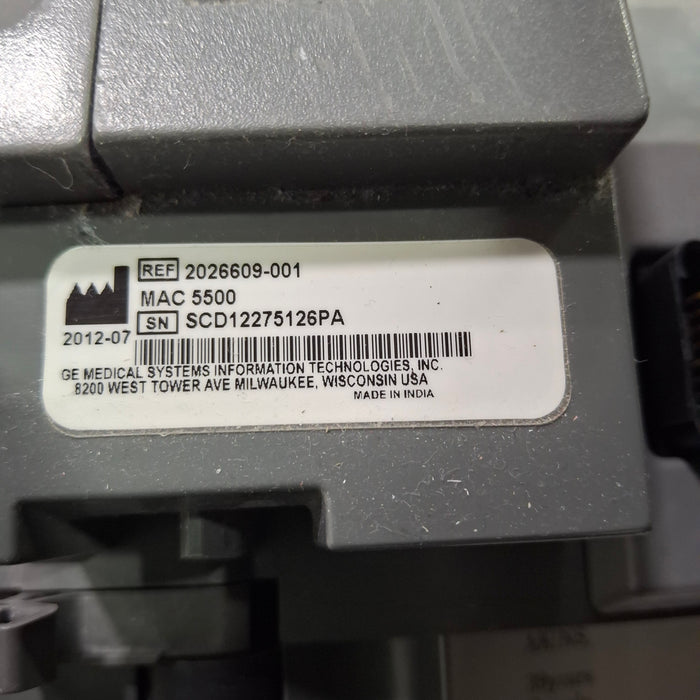 GE Healthcare MAC 5500 ECG without CAM Module