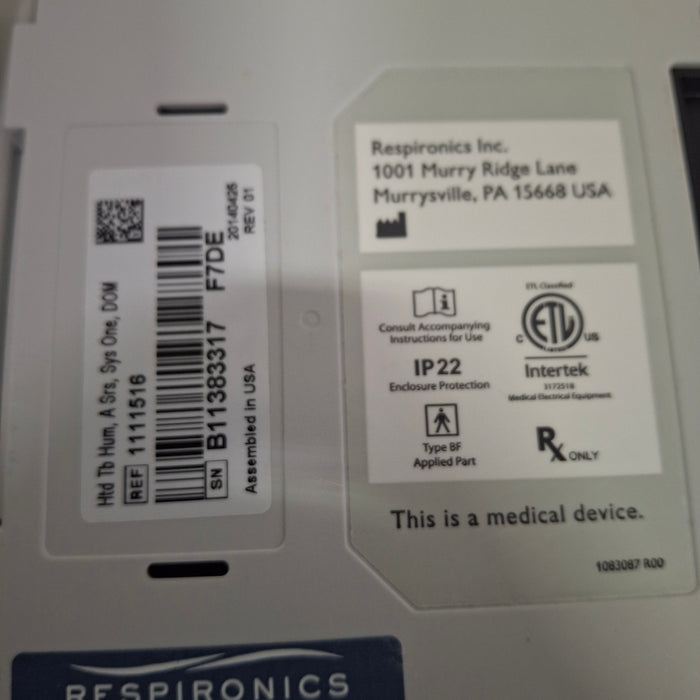 Philips Respironics OmniLab Advanced + System One Ventilator