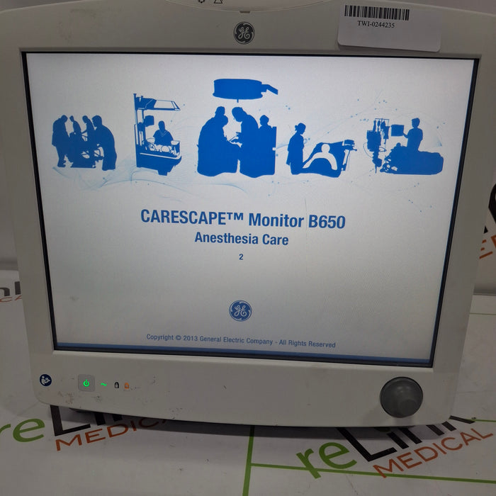GE Healthcare Carescape B650 Patient Monitor