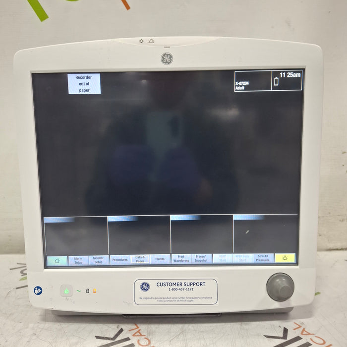 GE Healthcare Carescape B650 Patient Monitor