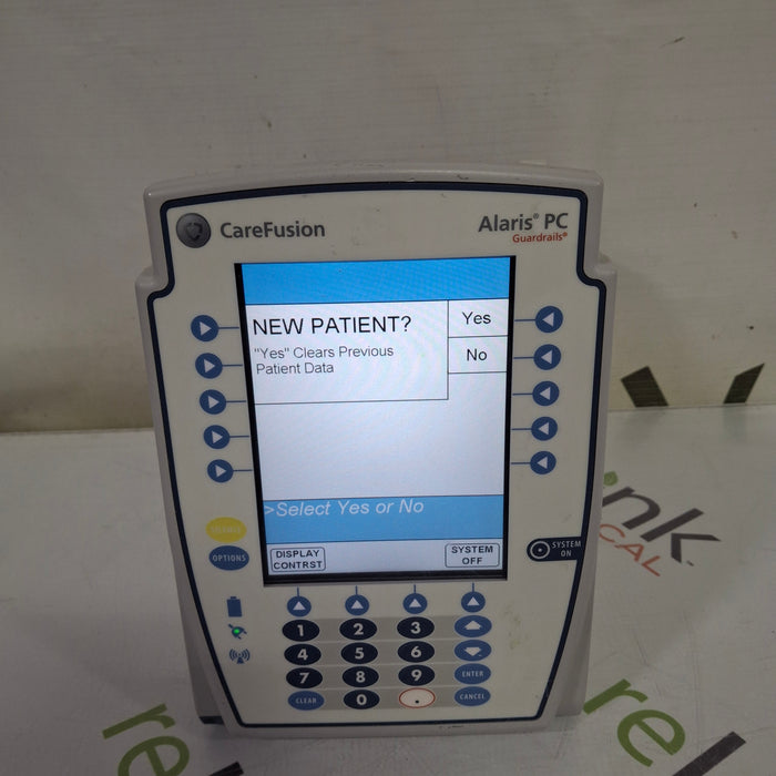 CareFusion Alaris 8015 Large Screen POC Infusion Pump