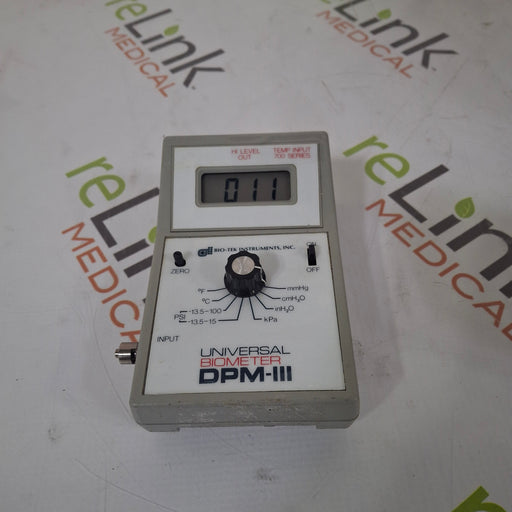 Bio-Tek Instruments Bio-Tek Instruments DPM-III Universal Biometer Test Equipment reLink Online
