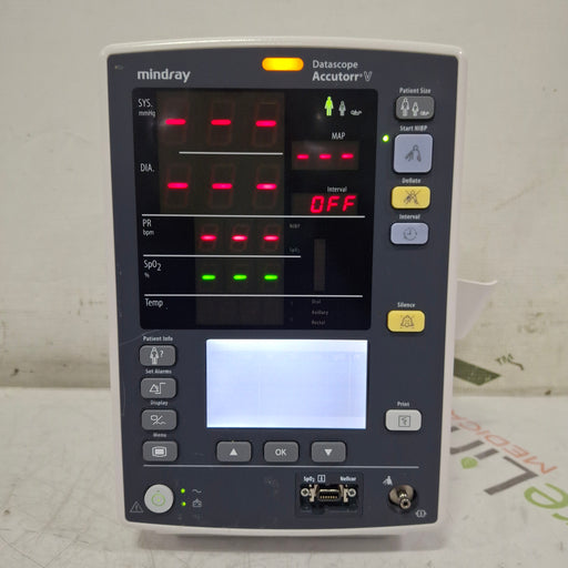 Mindray Mindray Datascope Accutorr V Vital Signs Monitor Patient Monitors reLink Online