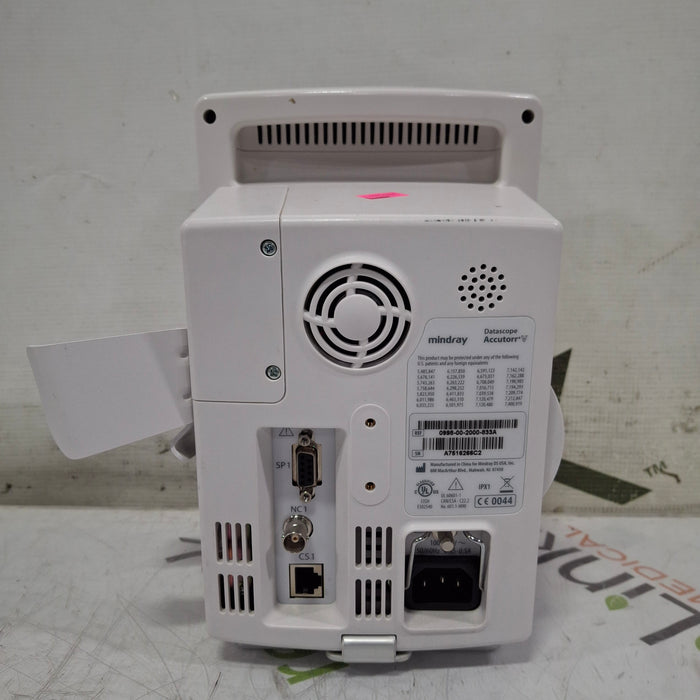 Mindray Datascope Accutorr V Vital Signs Monitor