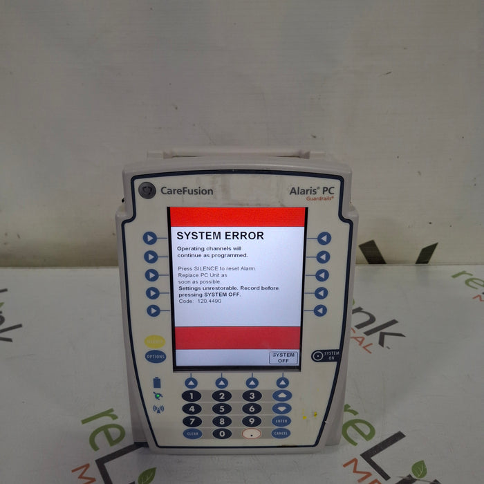 CareFusion Alaris 8015 Large Screen POC Infusion Pump