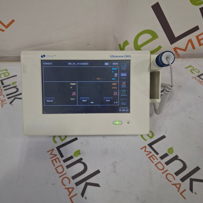Spacelabs Healthcare Ultraview DM3 Vital Signs Monitor