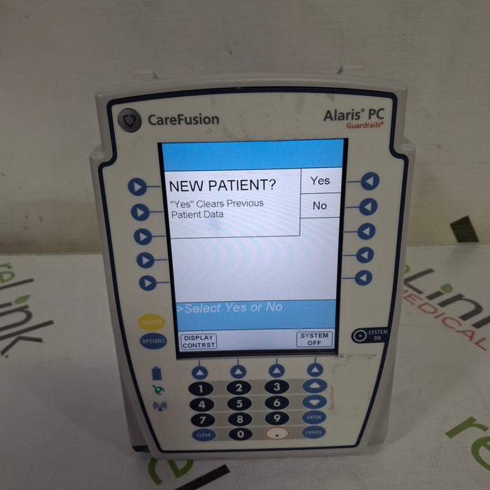 CareFusion Alaris 8015 Large Screen POC Infusion Pump