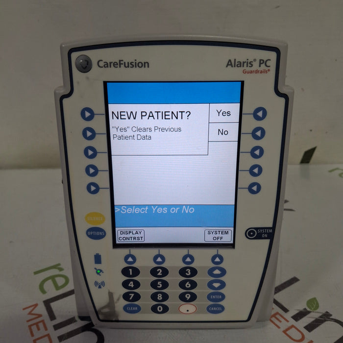 CareFusion Alaris 8015 Large Screen POC Infusion Pump