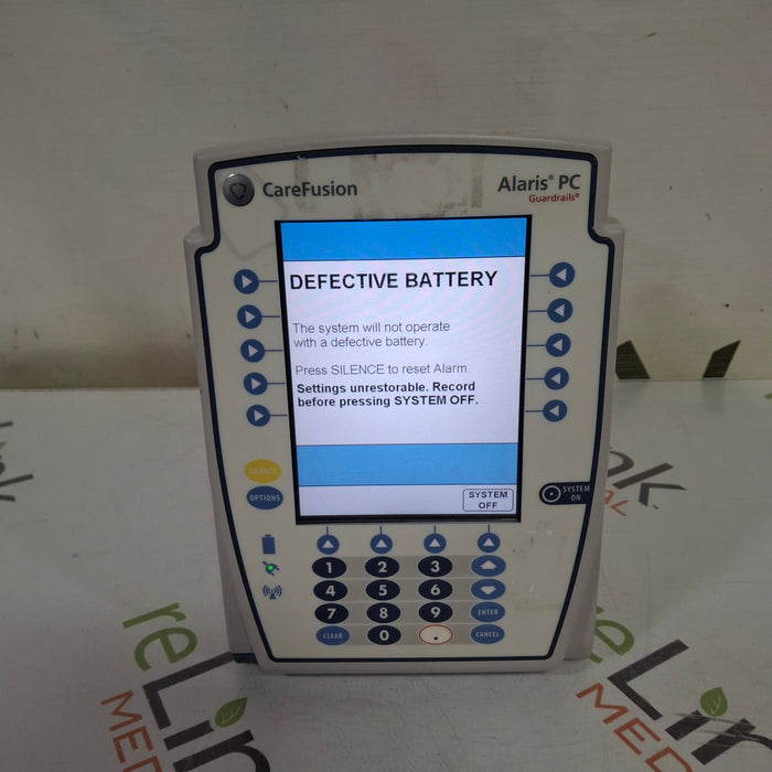 CareFusion Alaris 8015 Large Screen POC Infusion Pump