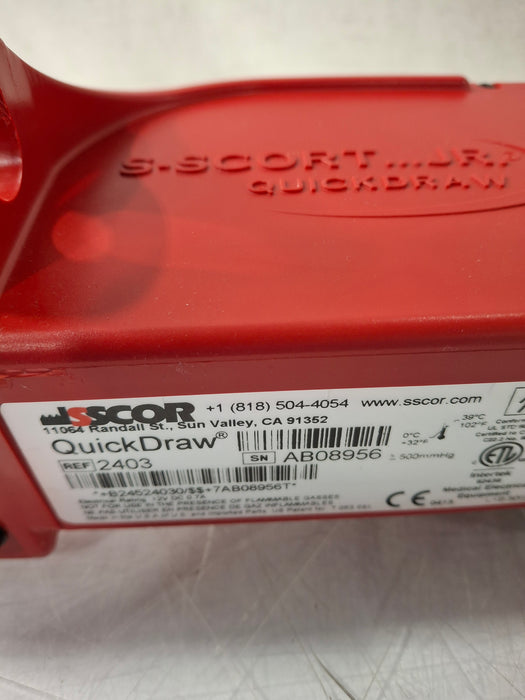 SSCOR, Inc. 2403 Quickdraw Handheld Aspirator