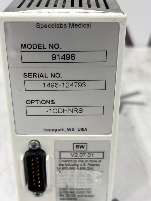 Spacelabs Healthcare 91496 Multiparameter Module
