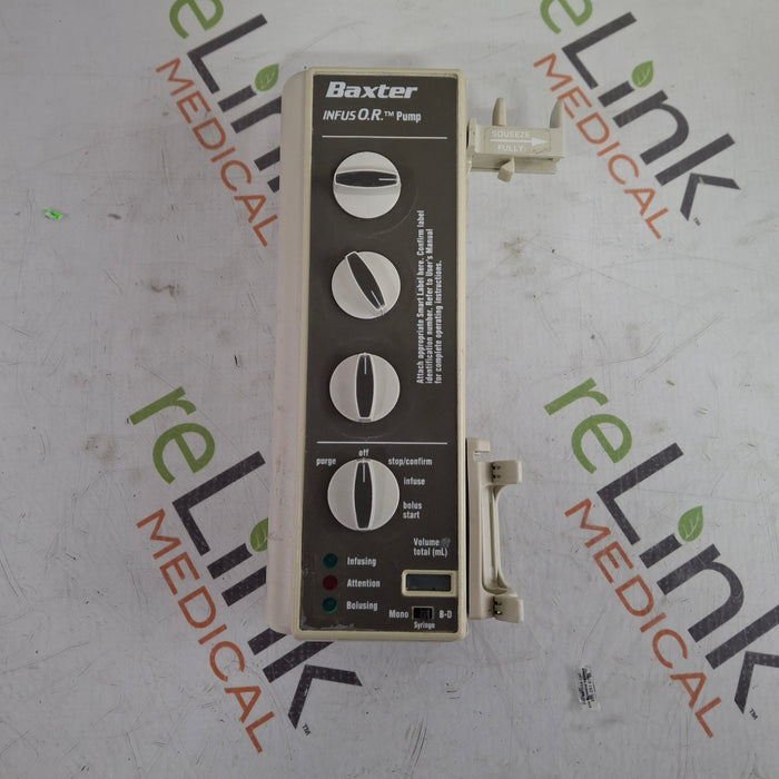 Baxter InfusOR Infusion Pump