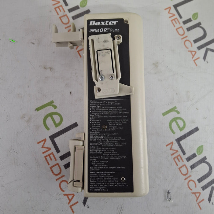 Baxter InfusOR Infusion Pump