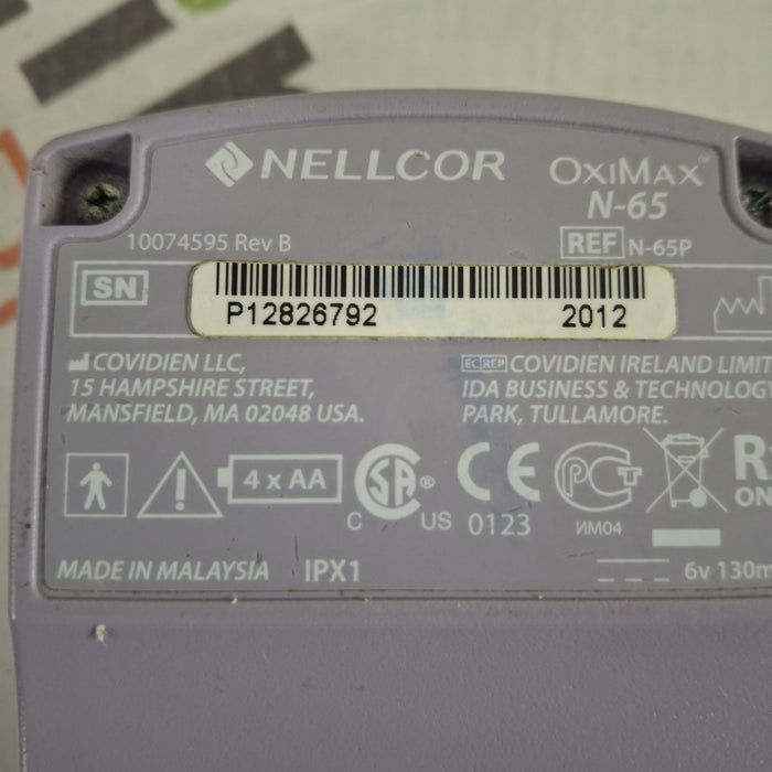 Nellcor Nellcor Oximax N-65 Pulse Oximeter Patient Monitors reLink Online