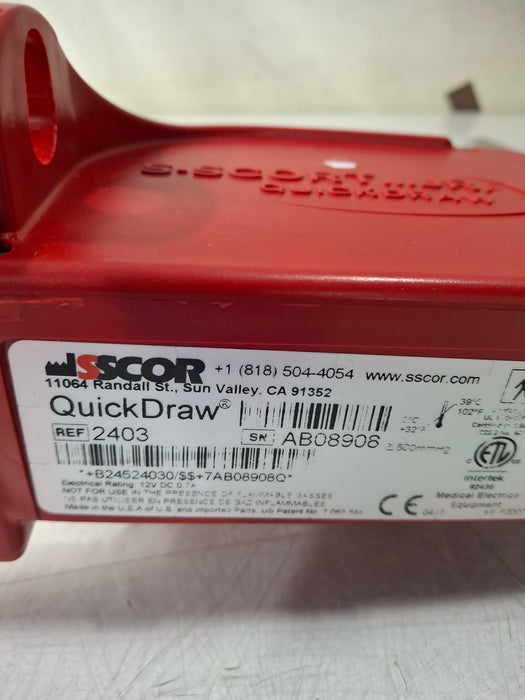 SSCOR, Inc. 2403 Quickdraw Handheld Aspirator