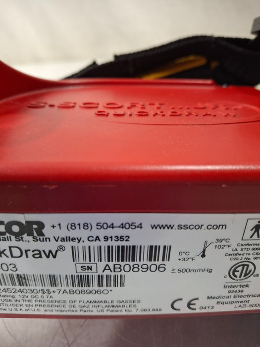 SSCOR, Inc. 2403 Quickdraw Handheld Aspirator