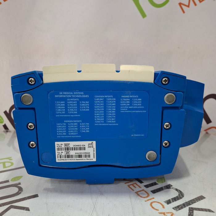 GE Healthcare Dinamap V100 - NIBP, SpO2, Temp Vital Signs Monitor
