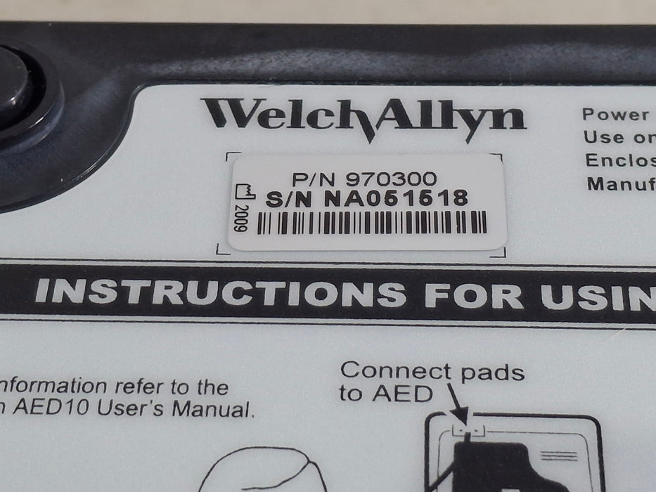Welch Allyn AED10 Defibrillator