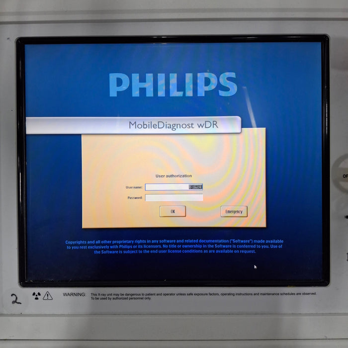 Philips Digital Mobile Diagnost Portable X-Ray