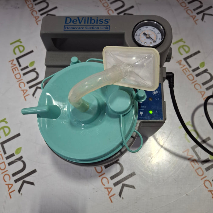 DeVilbiss Healthcare HomeCare Suction Unit Compact Medical Suctioning Device