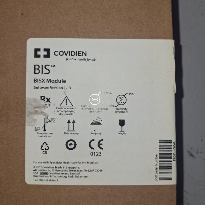 Covidien BIS Loc 2 Channel 185-1014-SLM Module