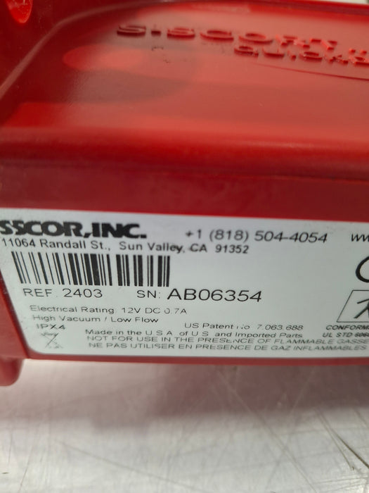 SSCOR, Inc. 2403 Quickdraw Handheld Aspirator