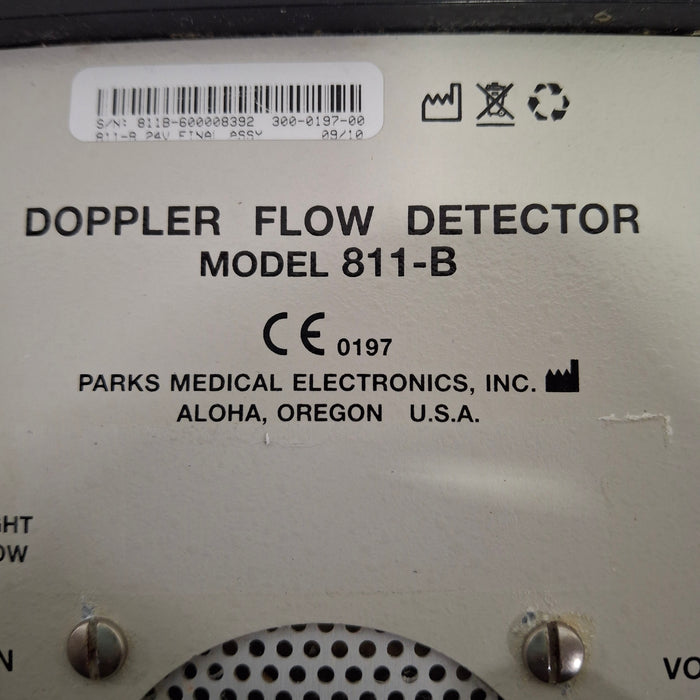 Parks 811-B Doppler Flow Detector